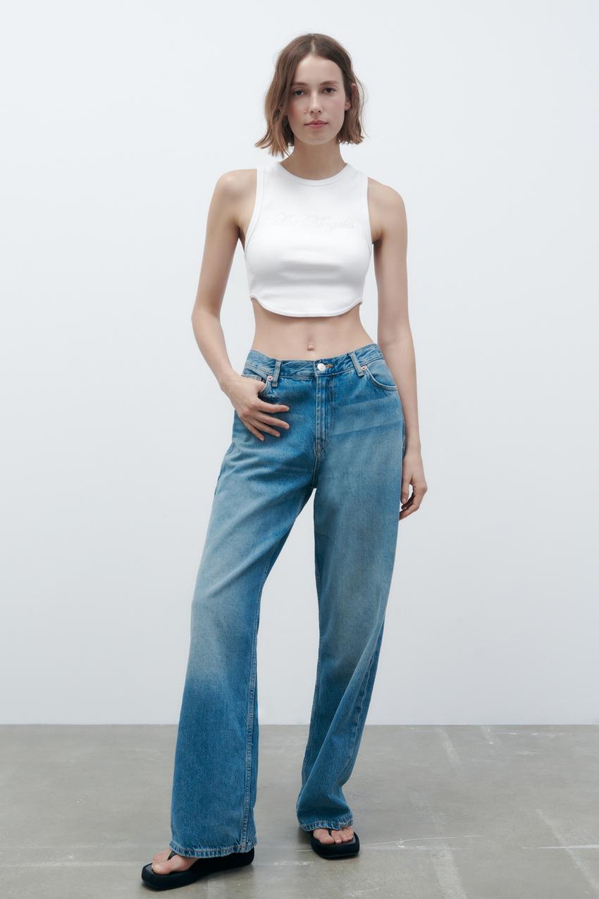 Zara tops crop Clearance