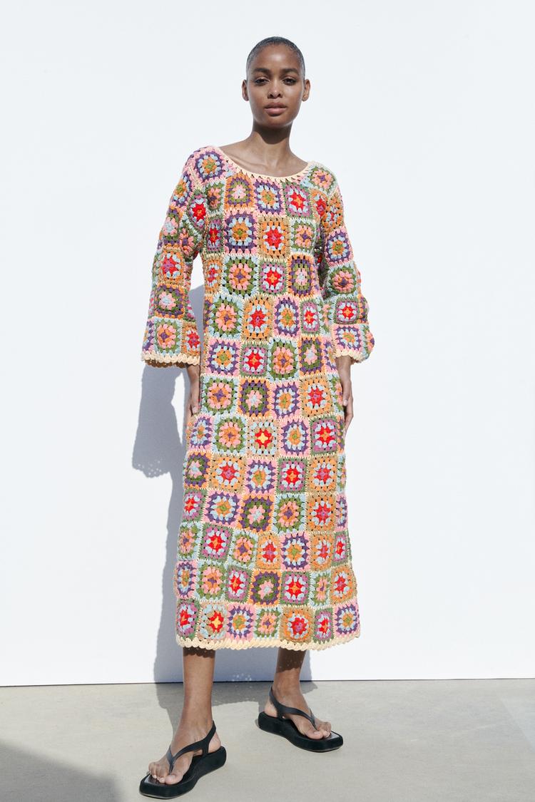 Εικόνα 0 του ΠΛΕΚΤΟ ΦΟΡΕΜΑ ΚΡΟΣΕ από Zara