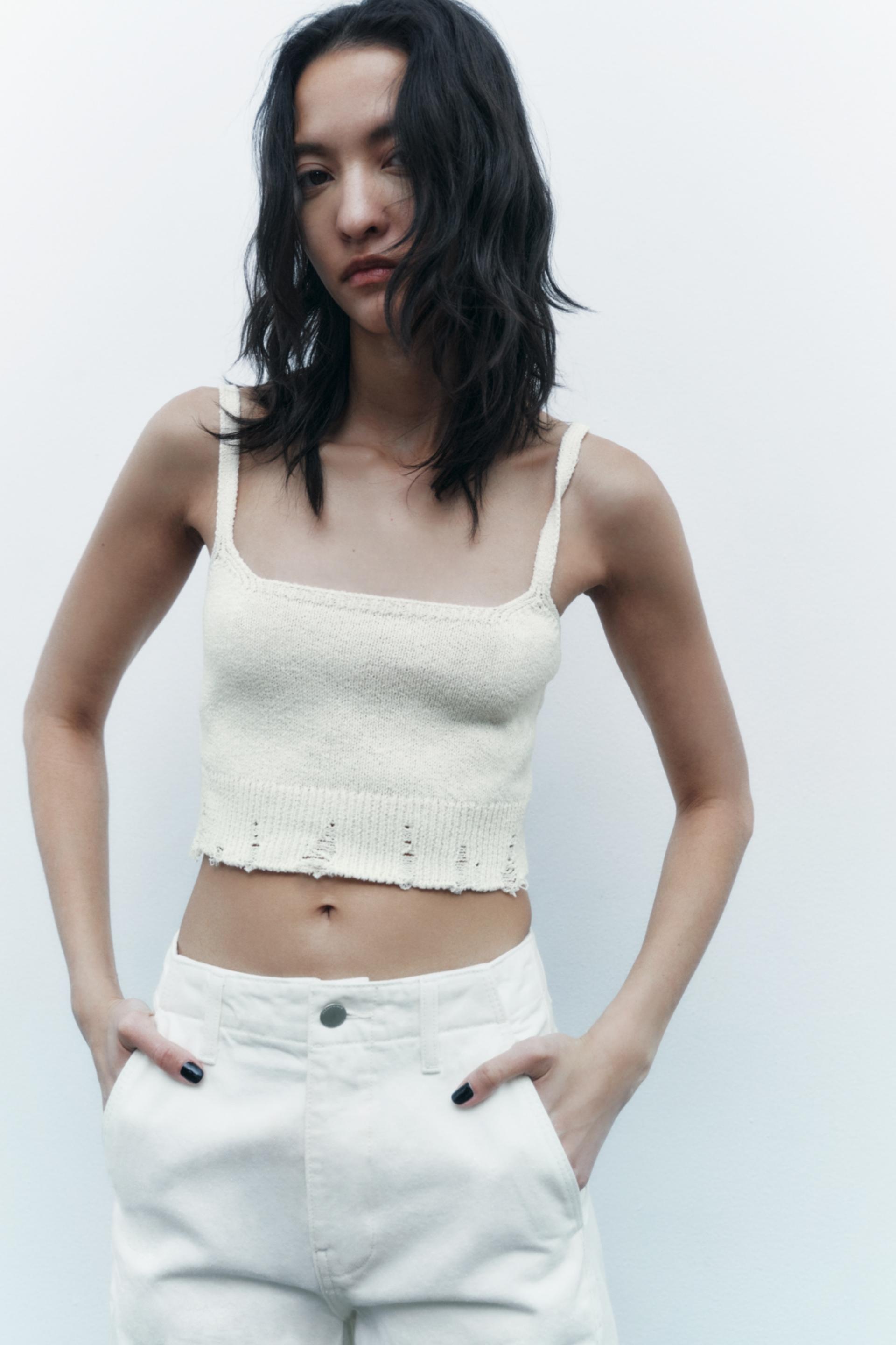 Zara knit bralette Clearance