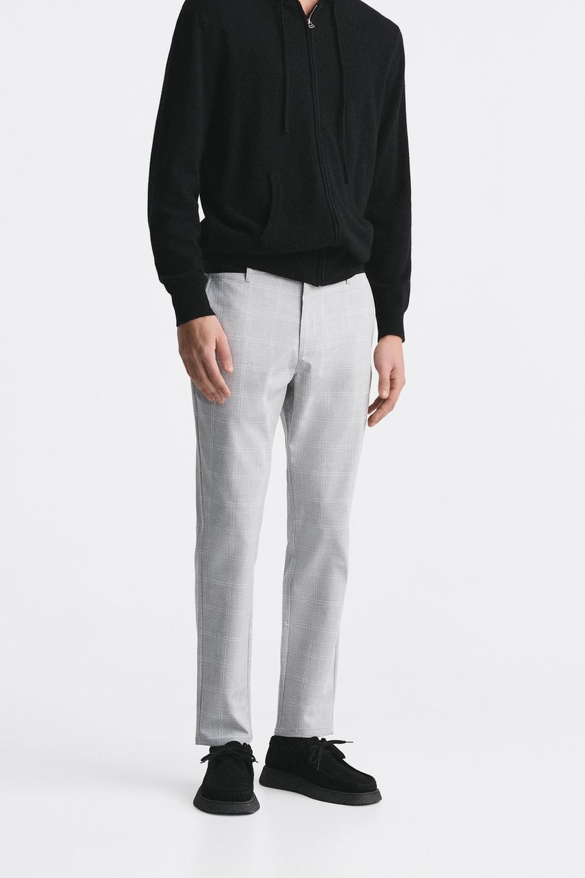 Slim fit trousers zara Clearance