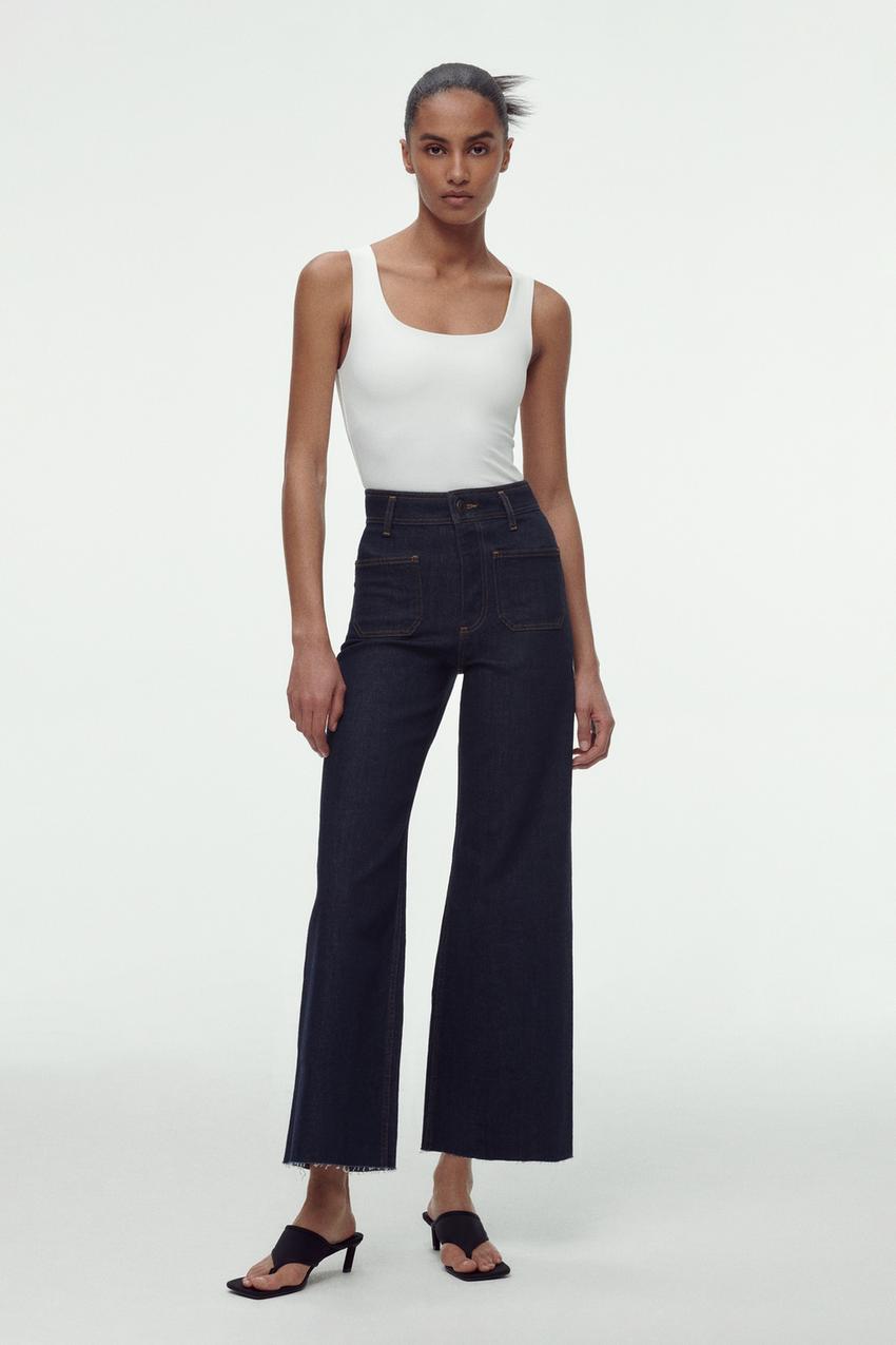 Zara woman the marine straight Clearance