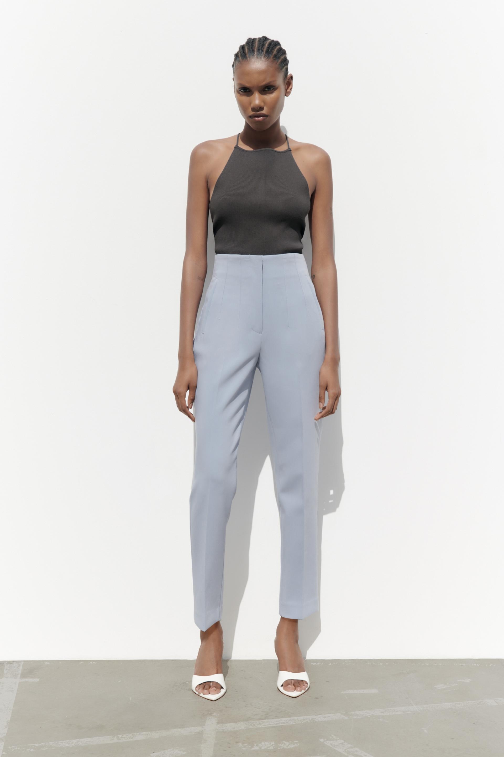 Zara women's high waisted pants Clearance