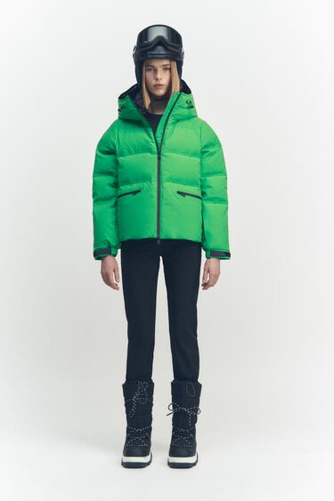Image 0 of WINDPROOF AND WATERPROOF SKI COLLECTION DOWN JACKET WITH A COMPASS from Zara