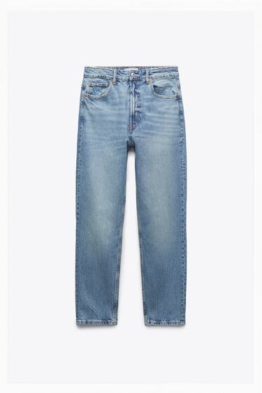 HIGH-RISE COMFORT FIT TRF MOM JEANS