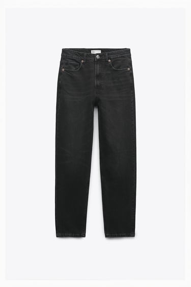 HIGH-RISE COMFORT FIT TRF MOM JEANS