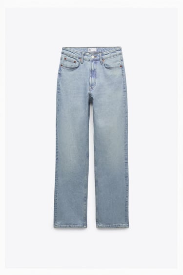 HIGH-RISE STOVE PIPE TRF JEANS