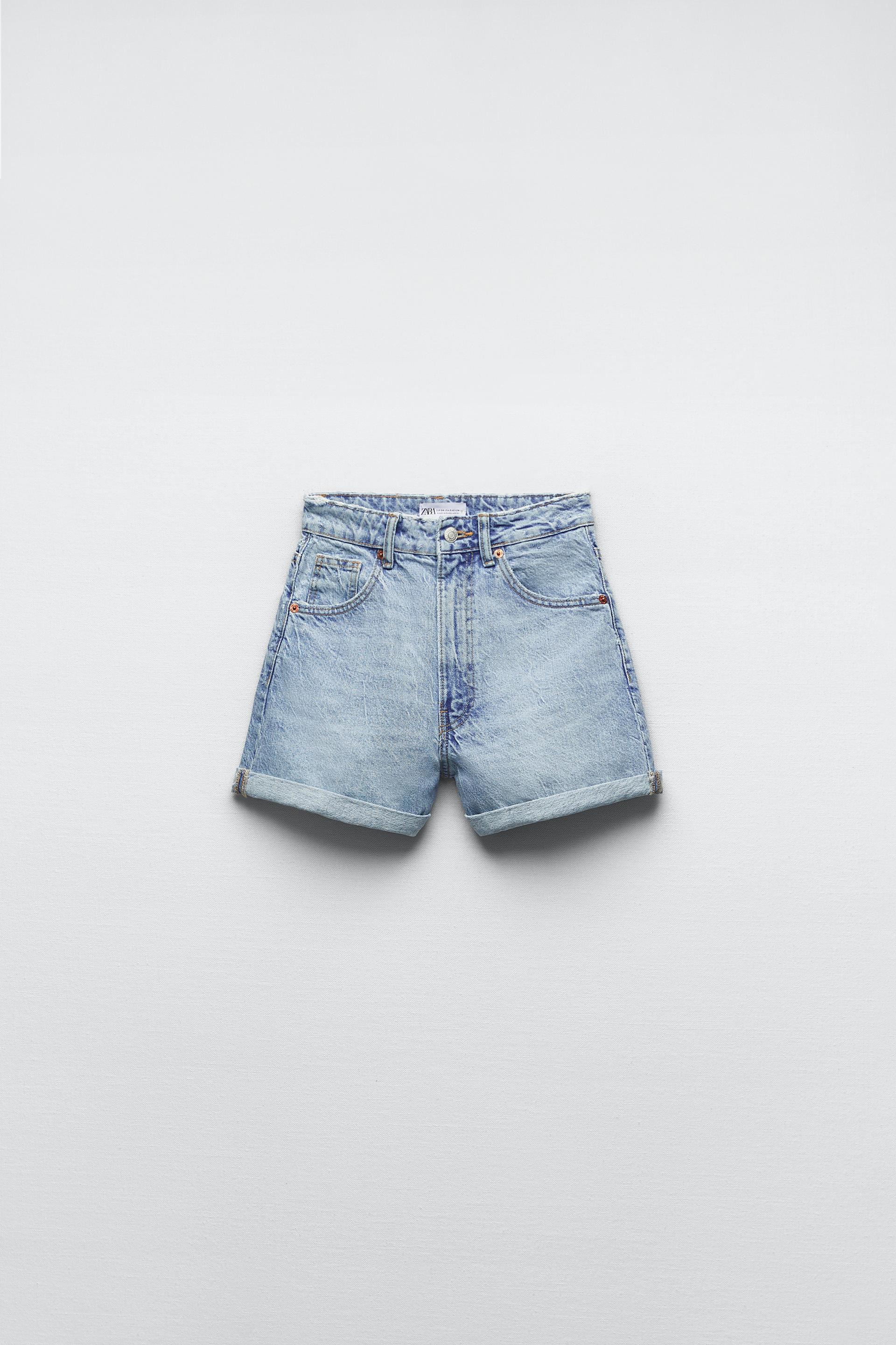 Zara trafaluc denimwear shorts Clearance