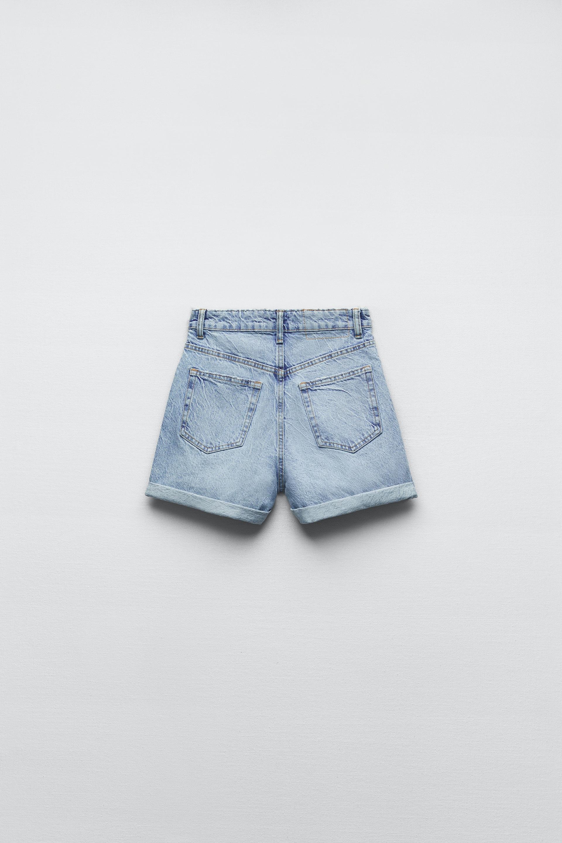Mom jeans short zara Clearance