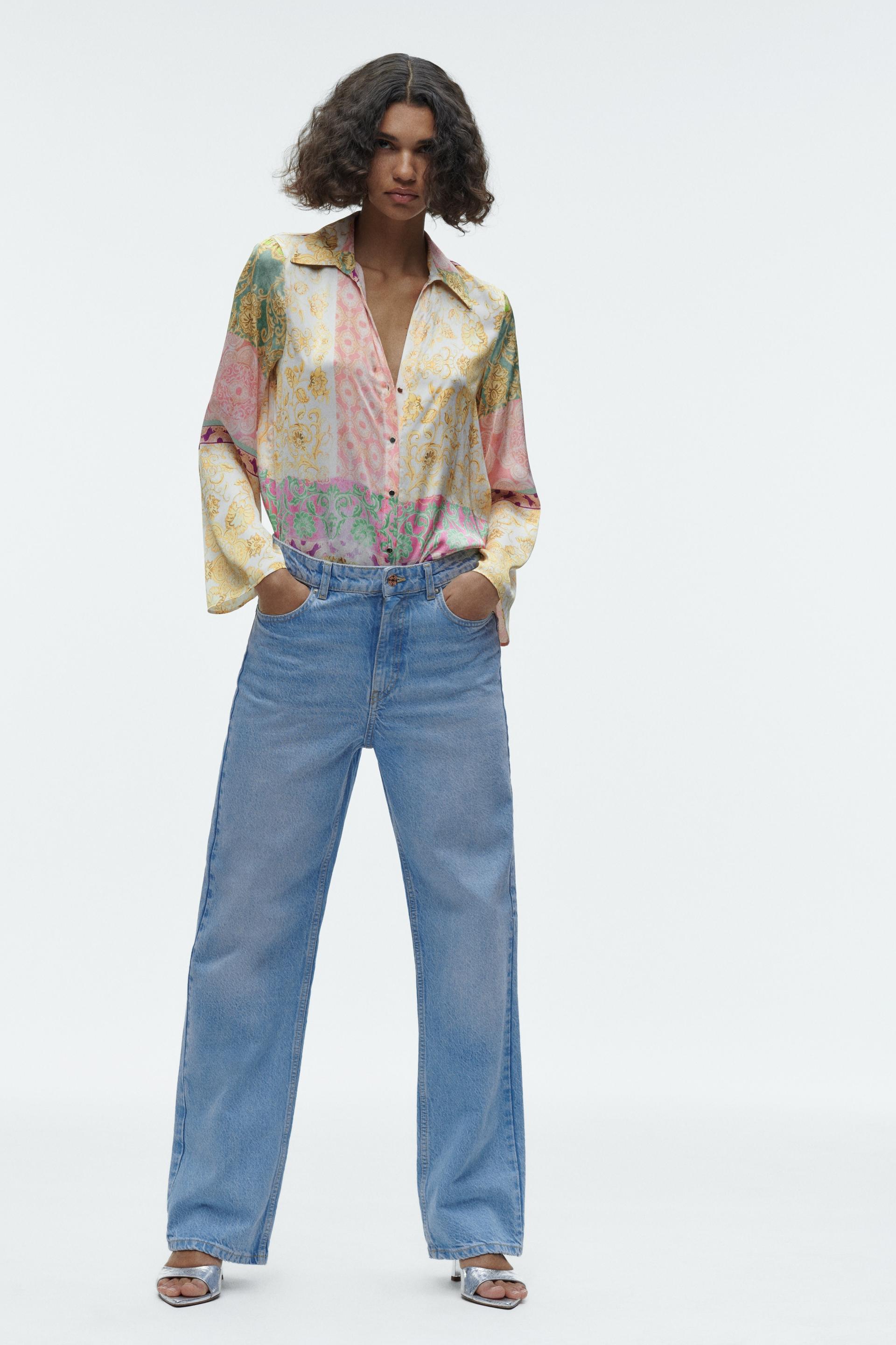 Zara long sleeve shirts & tops Outlet