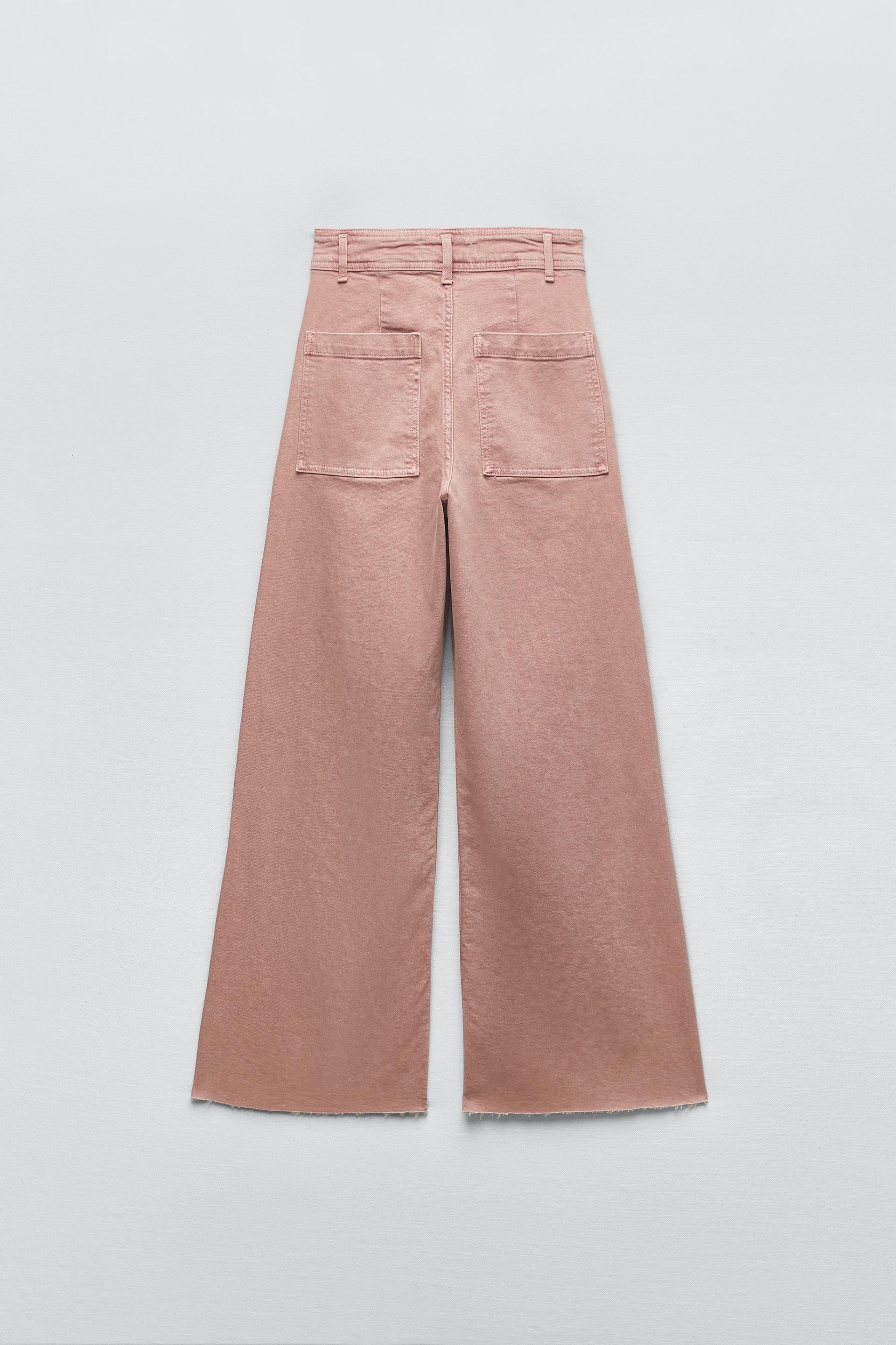 Light pink zara jeans Clearance