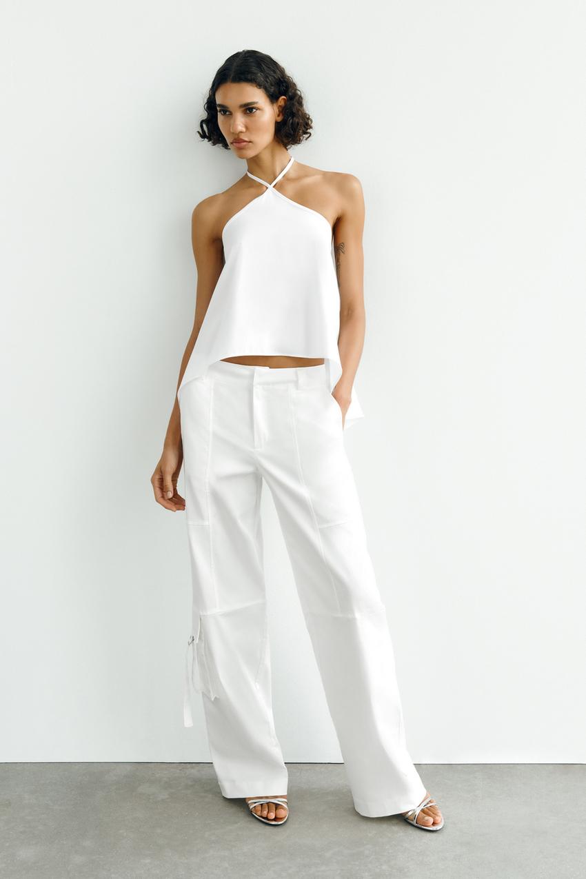 Zara trousers with pockets Clearance