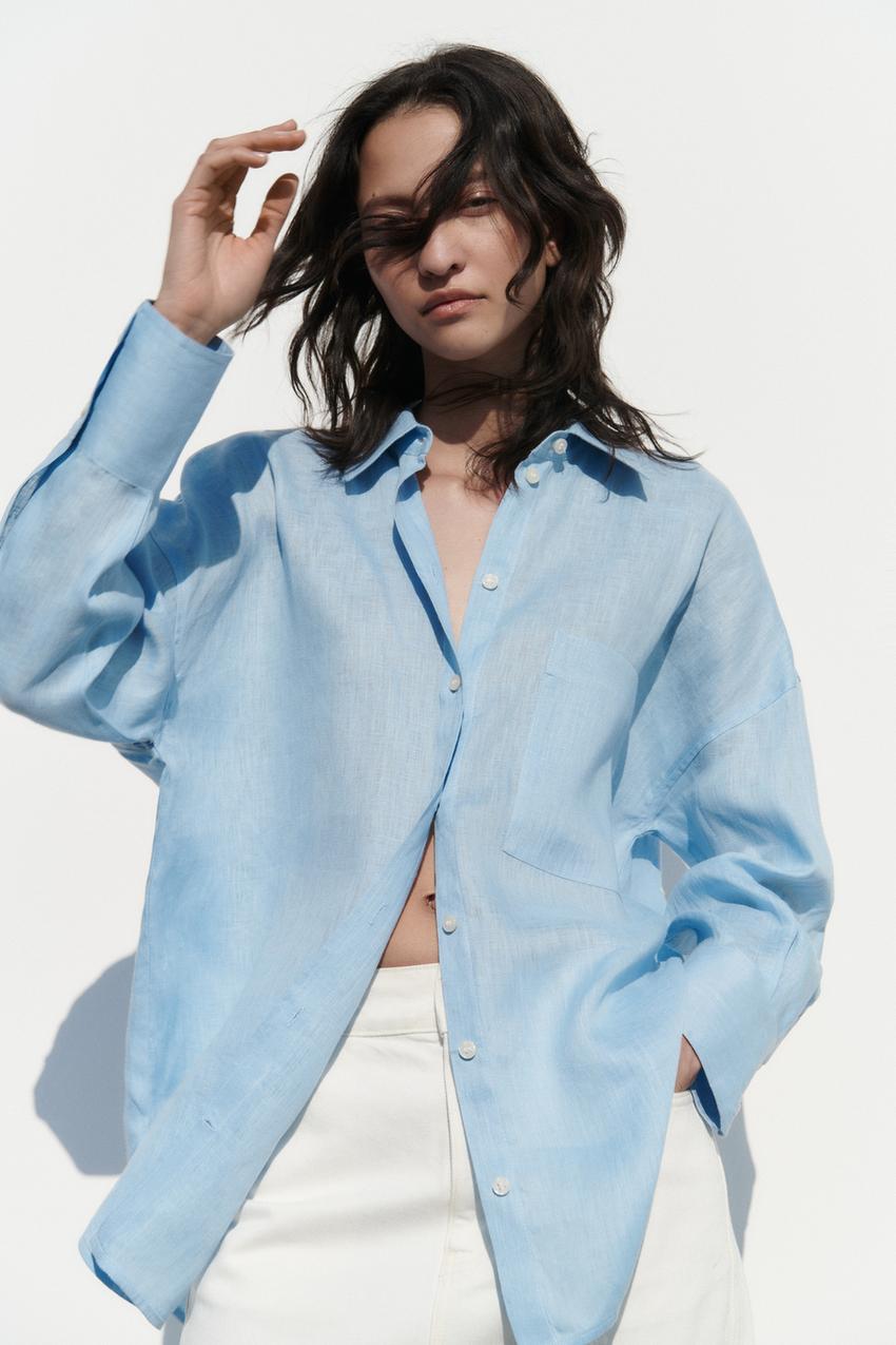 Women shirt zara Clearance