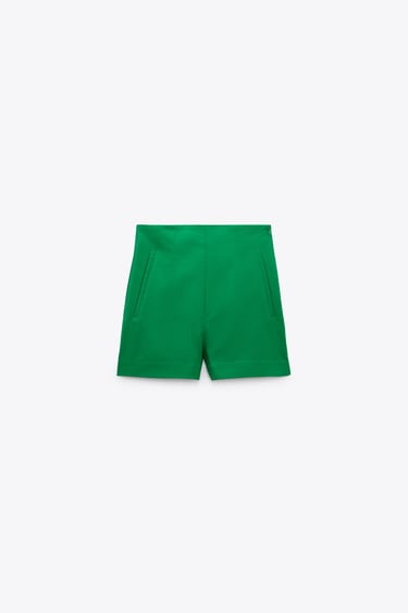 Image 0 of HIGH WAISTED SHORTS from Zara