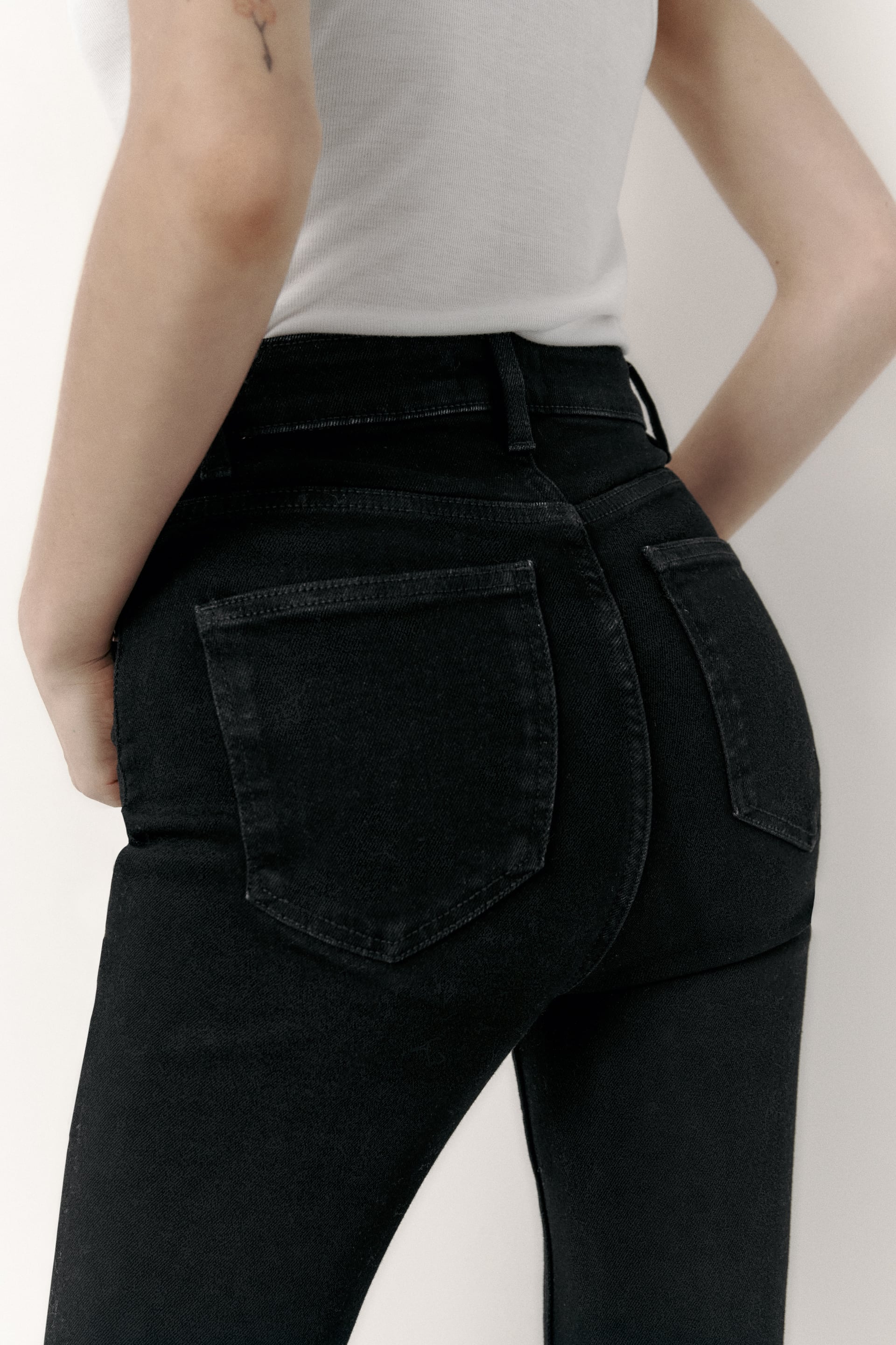 we Appeal to be attractive Min TRF VINTAGE SKINNY JEANS - Black | ZARA United States
