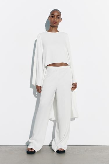 Zara wide leg lounge pants Clearance