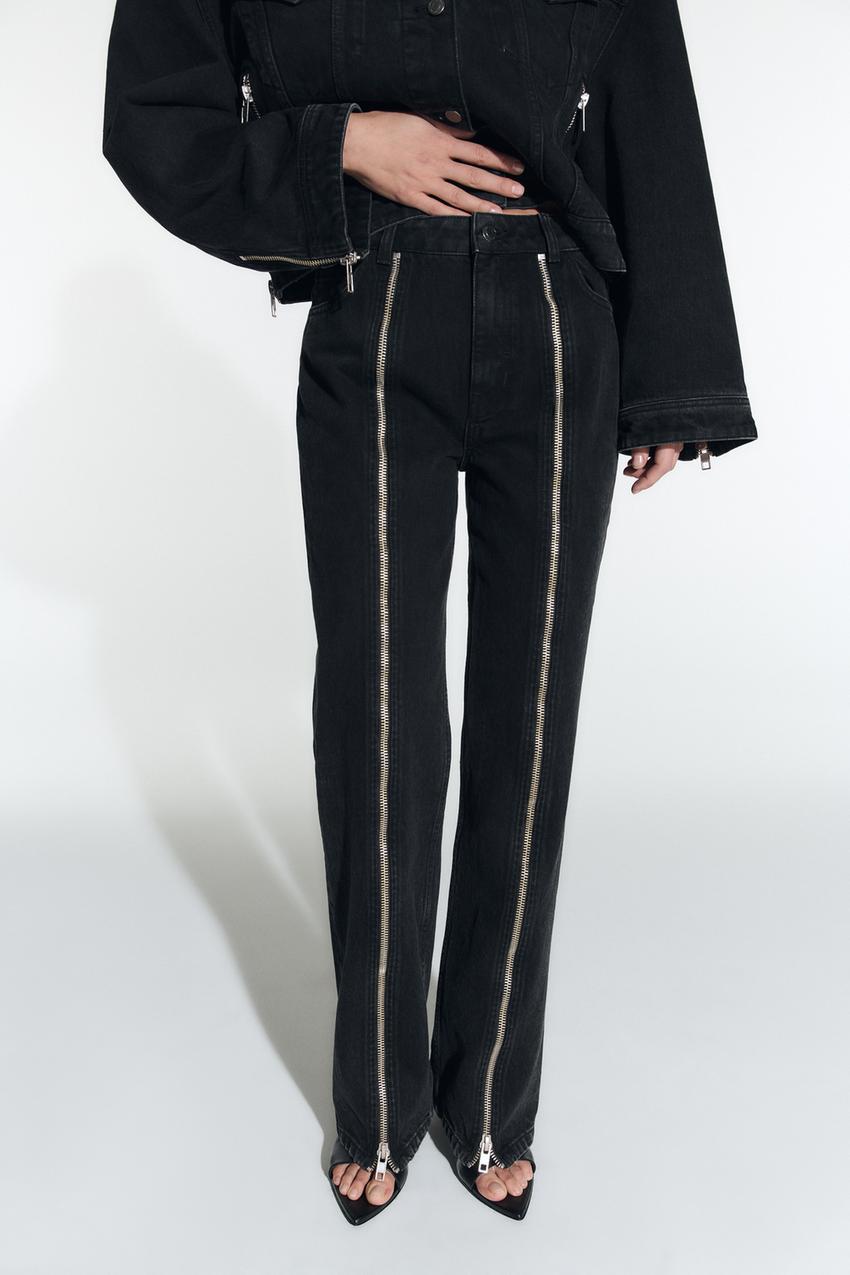 Zara woman black jeans Clearance