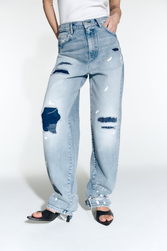stimuleren schokkend De Kamer Dames gescheurde jeans | Nieuwe Collectie Online | ZARA Nederland