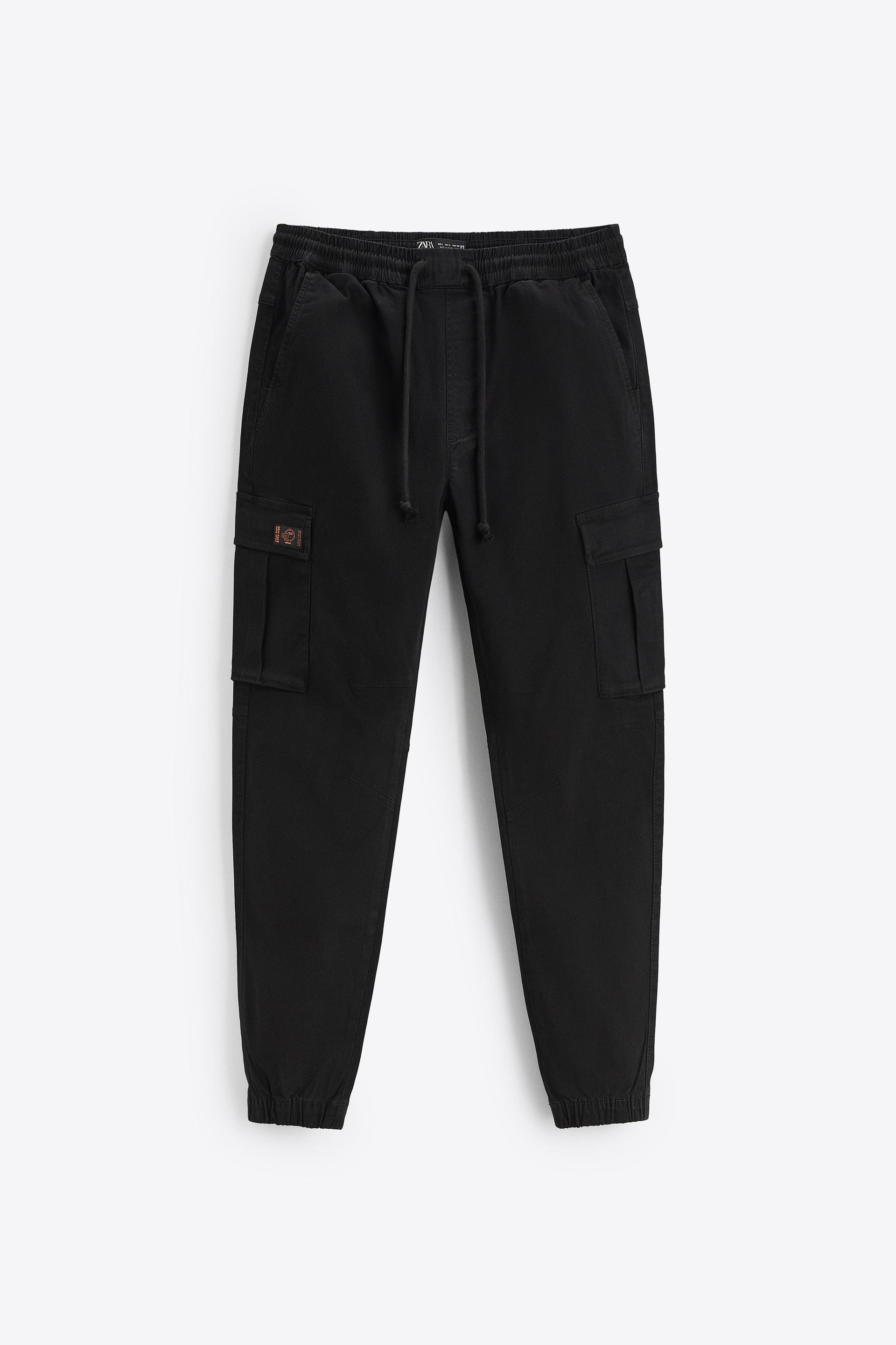 Cargo jogging trousers zara Clearance