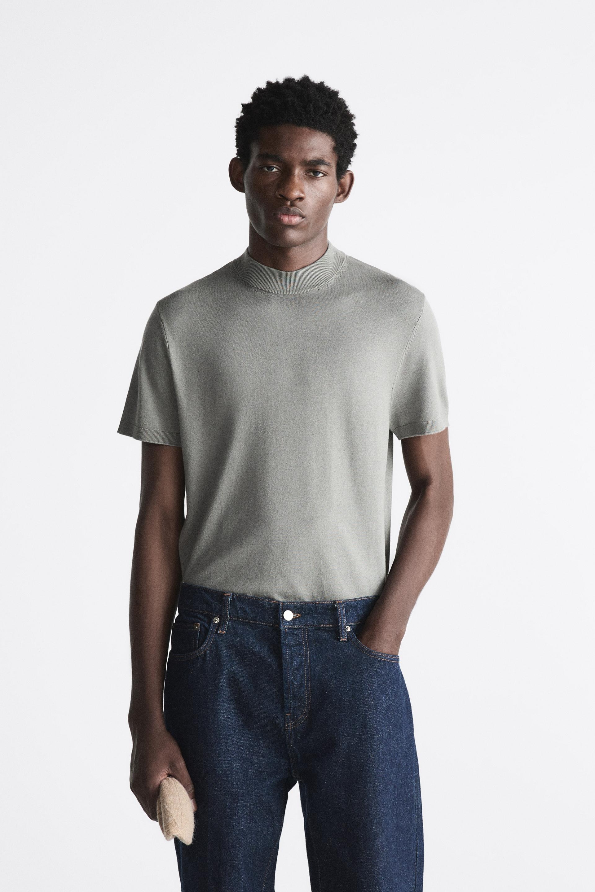 Turtle neck tops zara Clearance