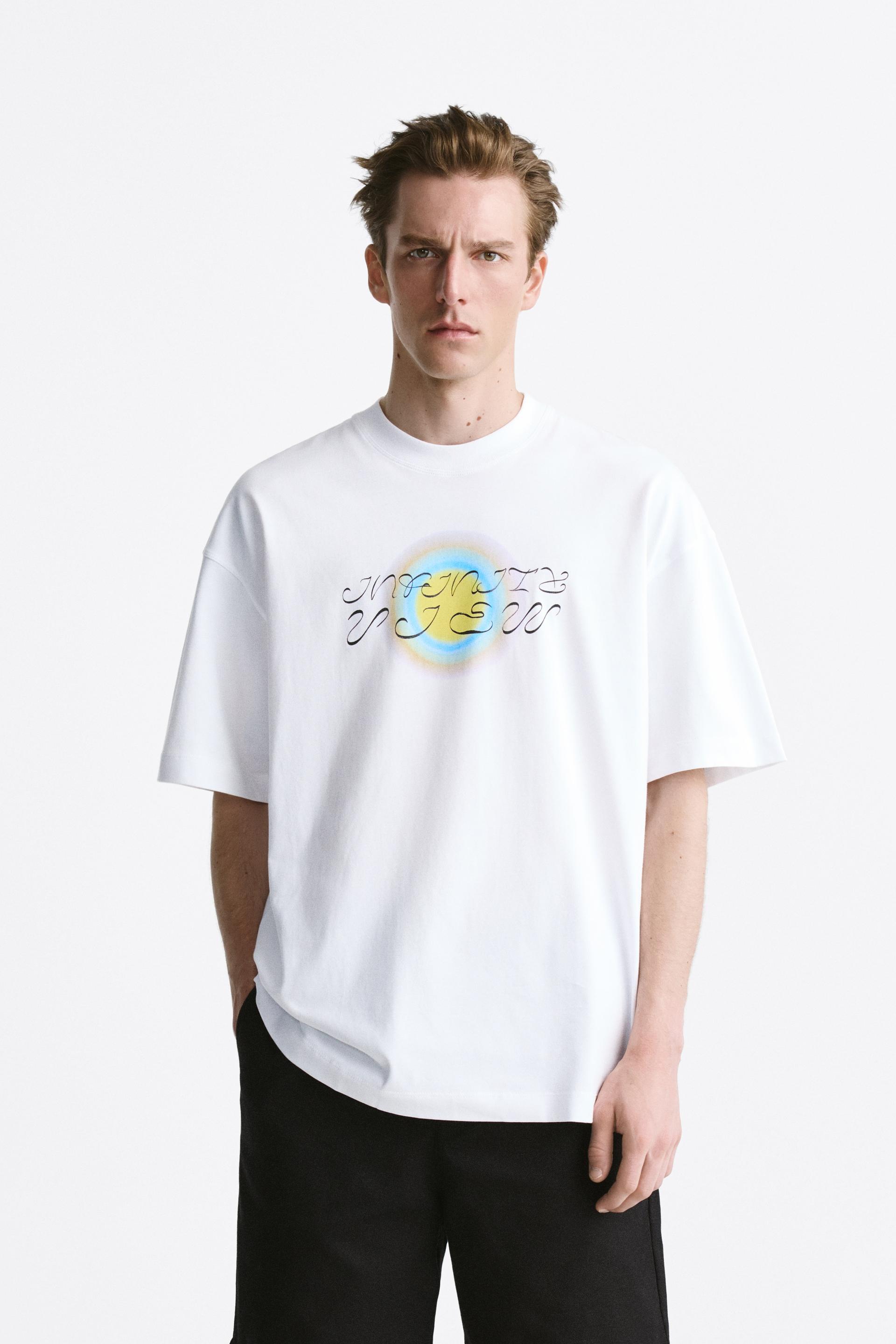 Zara rick and morty t shirt clearance