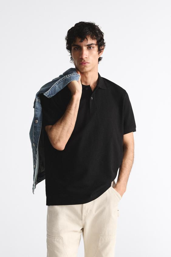 Zara mens polo tops Clearance