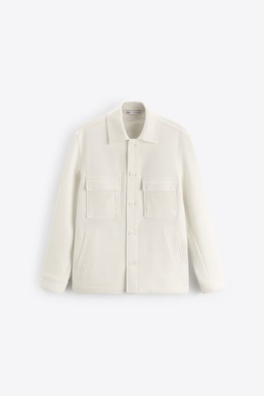 SOFT OVERSHIRT WITH POCKETS