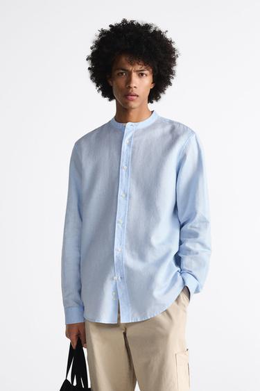 Mao shirt zara Clearance