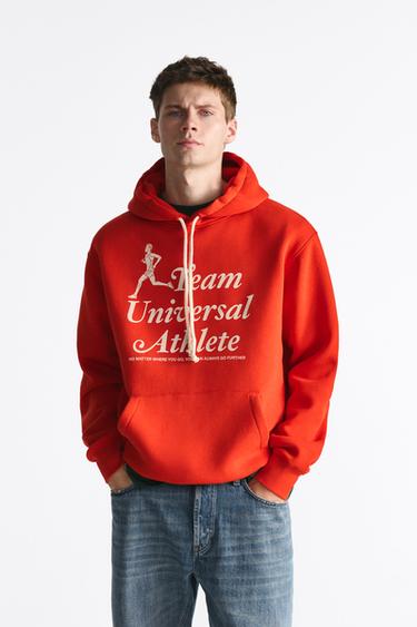 Zara printed hoodie Clearance