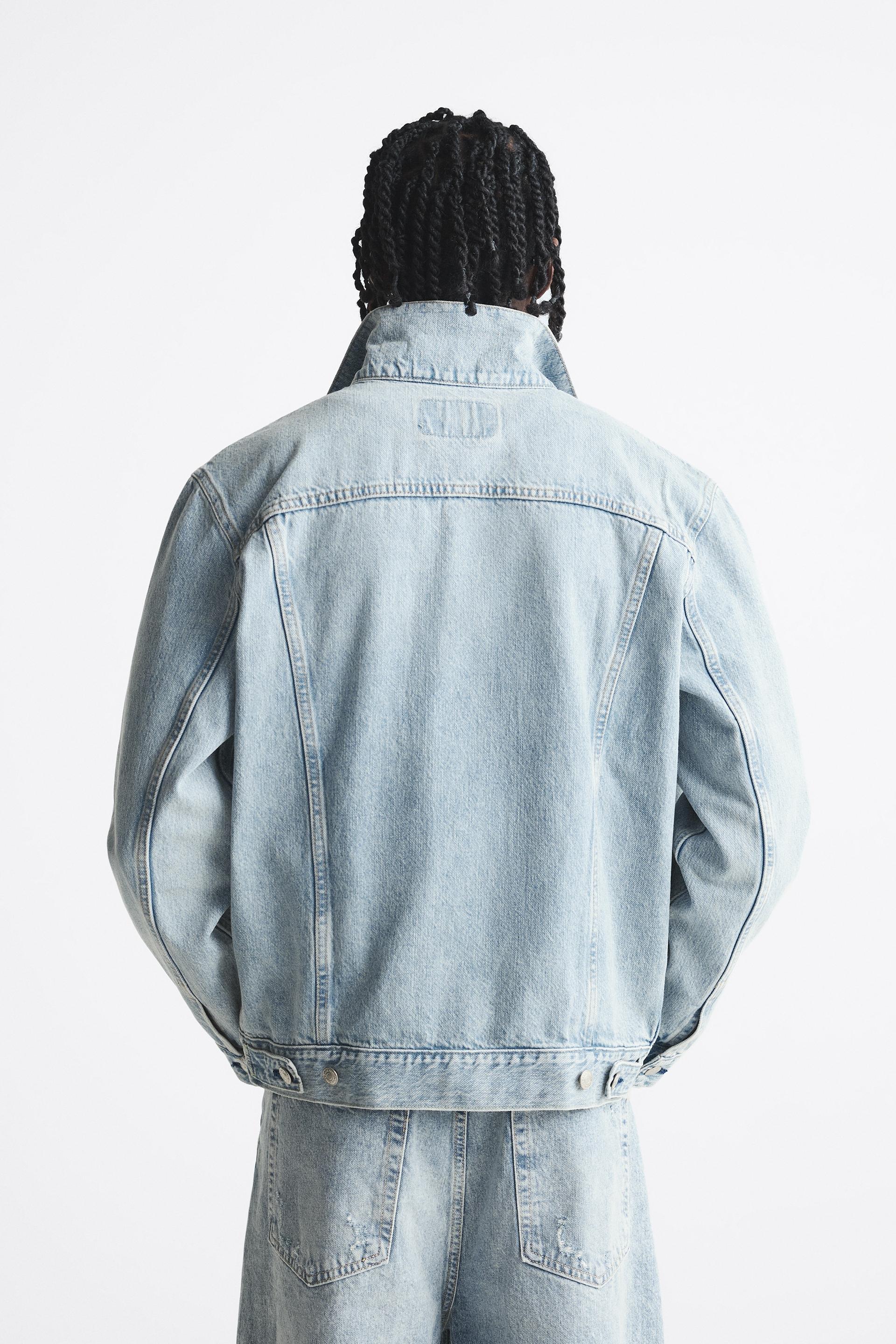 Zara mens jeans jacket Clearance