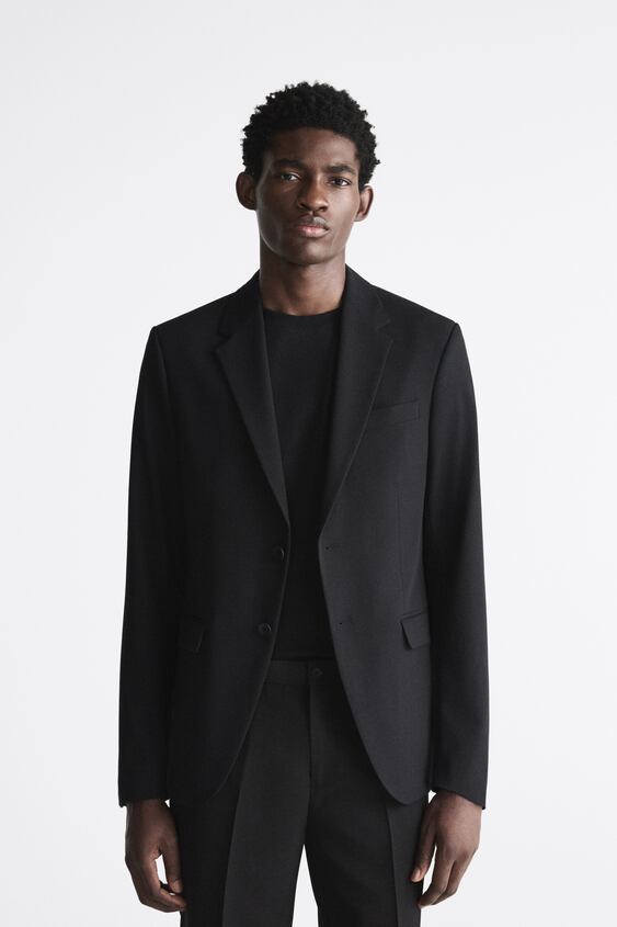 zara.com | Slim Fit Suit Blazer