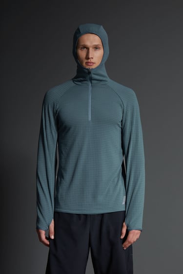 Image 0 of TECHNICAL HOODIE from Zara