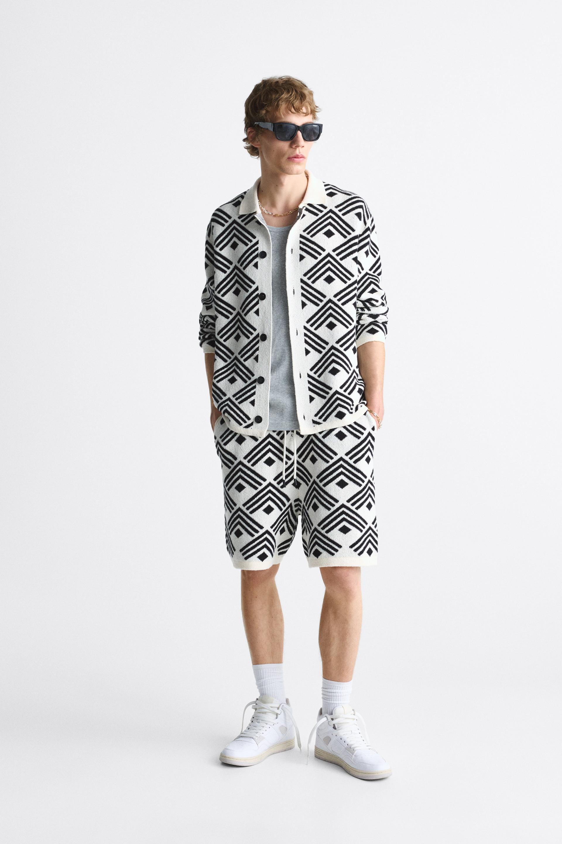 Zara plisse shorts Clearance