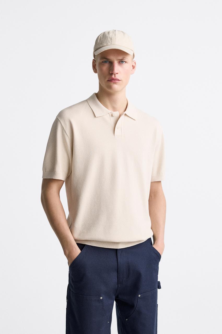 Zara basic polo shirt Clearance