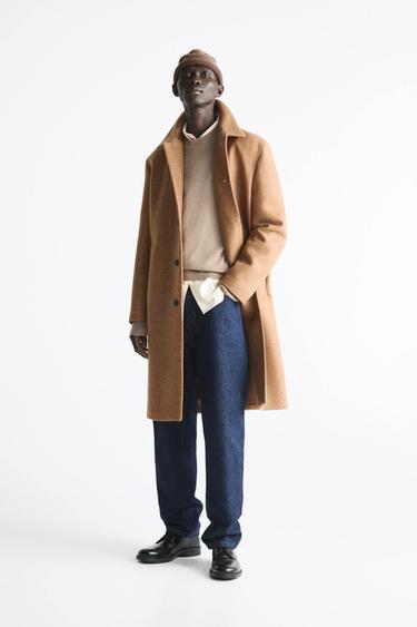Giacche Cappotto Uomo Beige Zara Cappotto Uomo Corto Zara New Arrivals