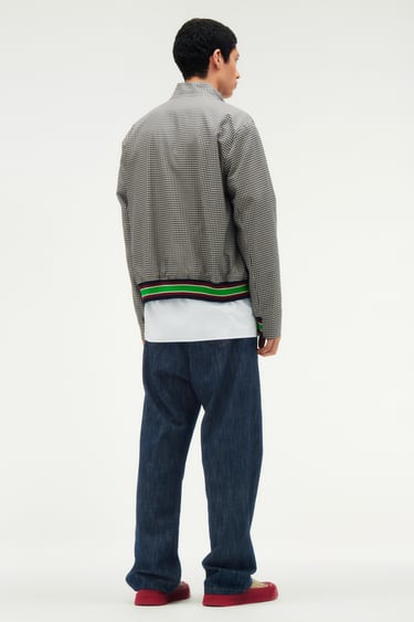 Image 0 of CHECK BOMBER JACKET - LIMITED EDITION from Zara