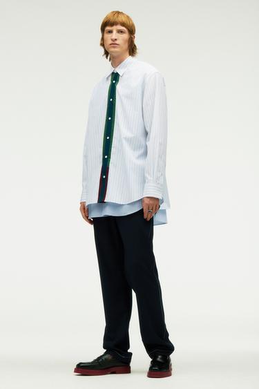 Imagen 0 de CAMISA PATCHWORK RAYAS LIMITED EDITION de Zara