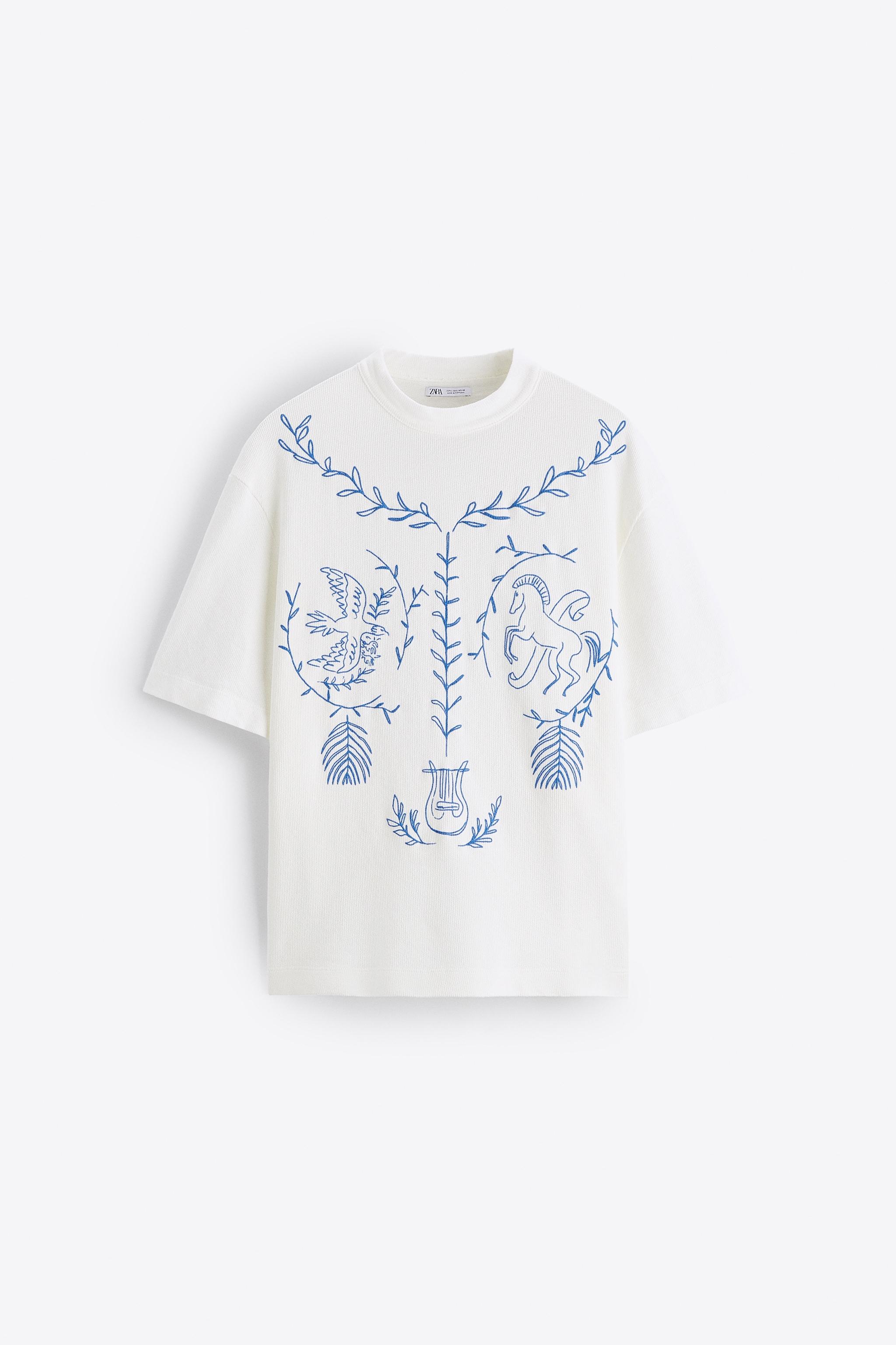 zara knitted t shirt