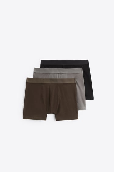 Image 0 of 3-PACK OF BASIC BOXERS from Zara