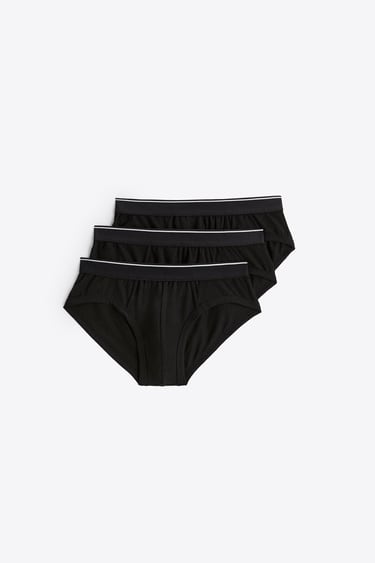 Image 0 of 3-PACK OF BASIC BRIEFS from Zara