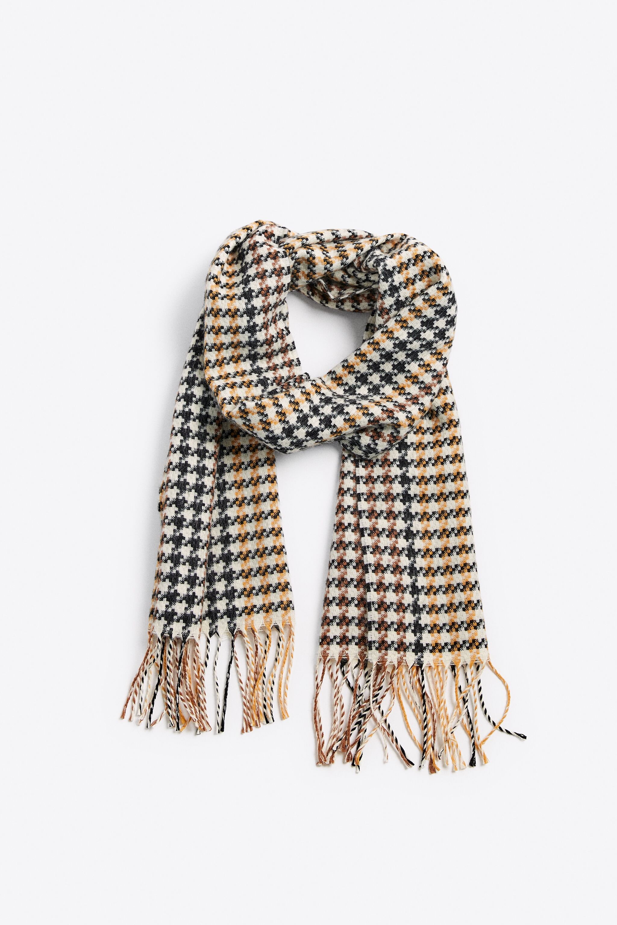 HOUNDSTOOTH SCARF