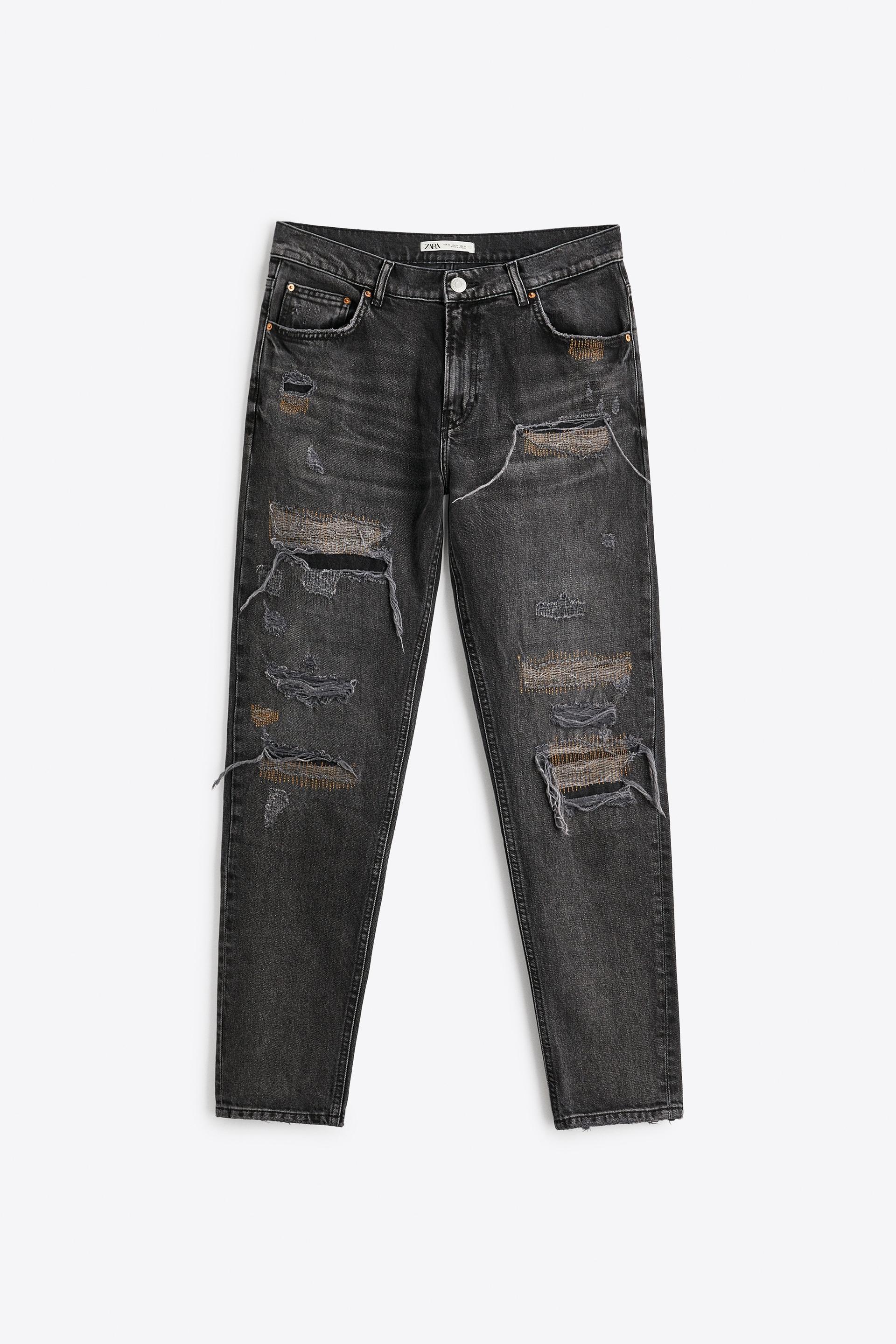 Zara man jeans ripped Outlet