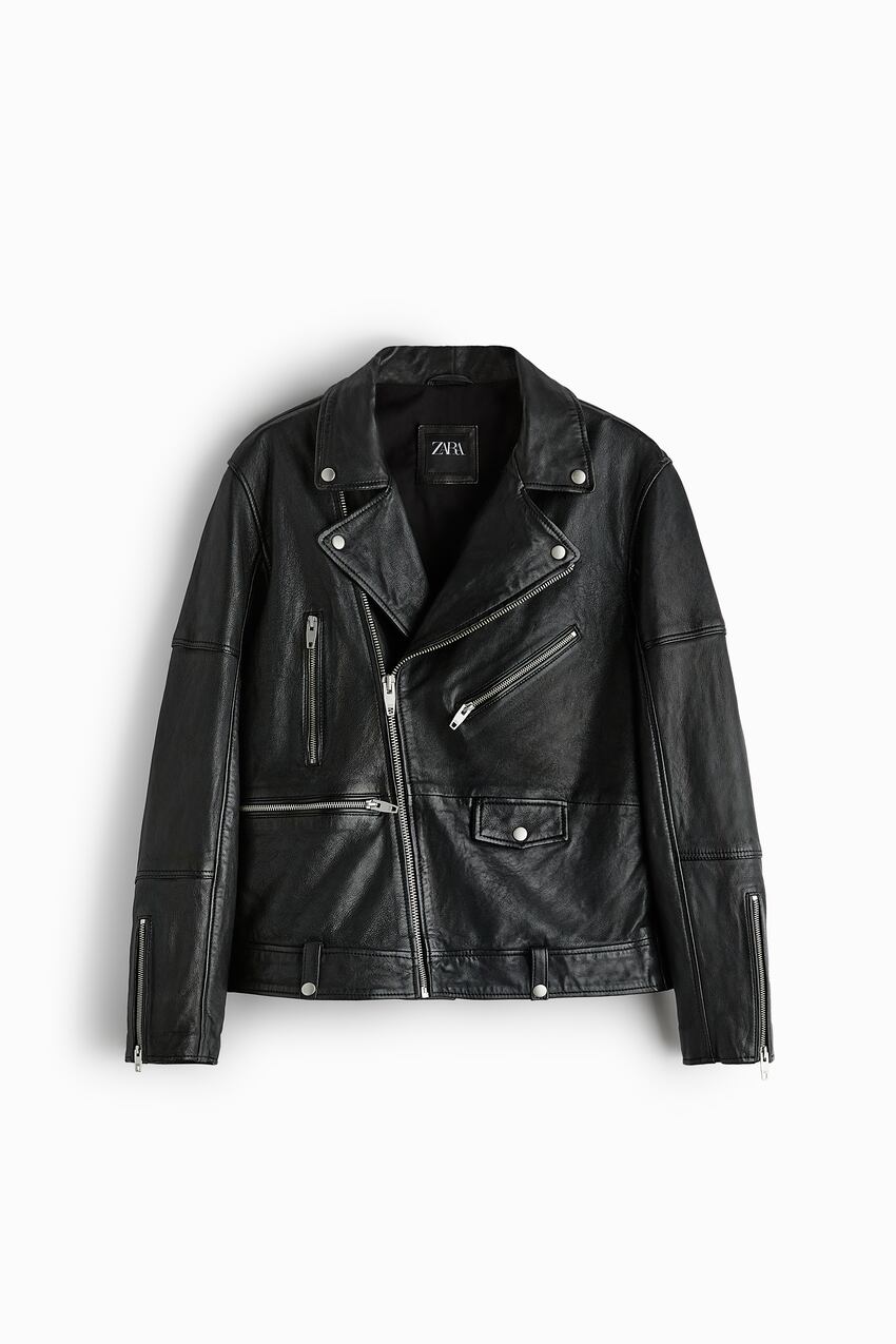 zara.com | Zara Leather Biker Jacket