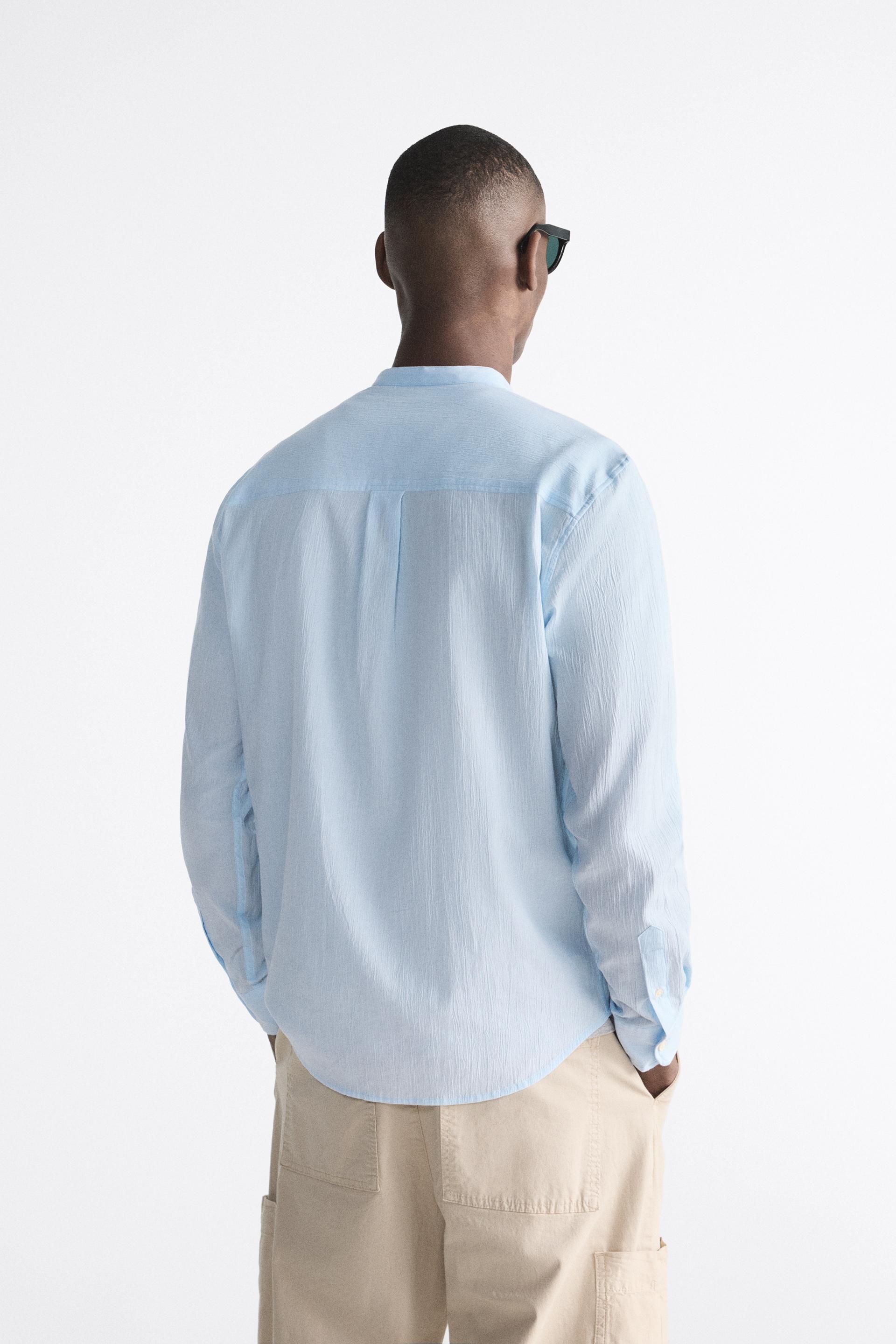 Zara crinkle shirt Clearance