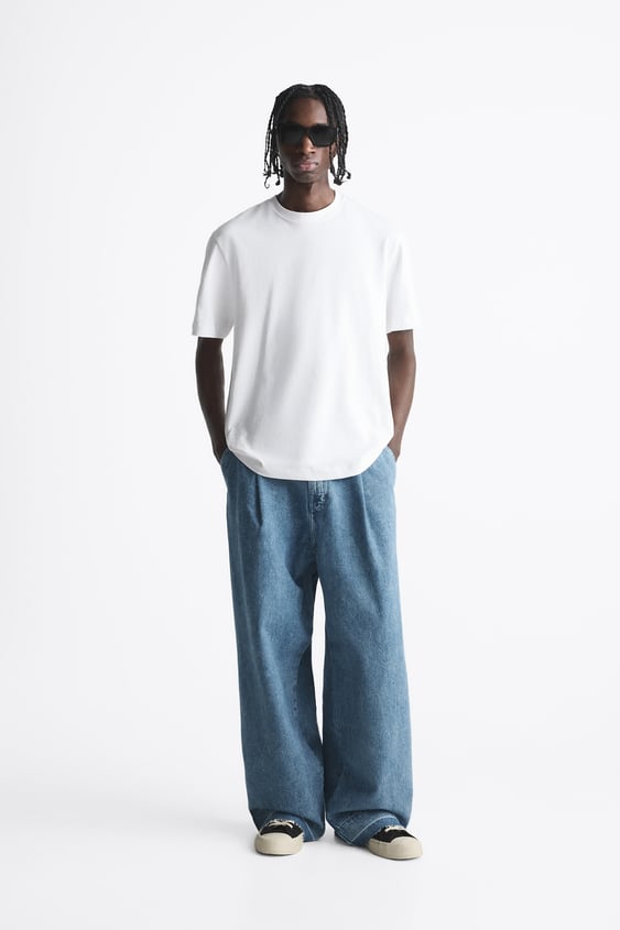 BALLOON FIT JEANS - Blue | ZARA United States