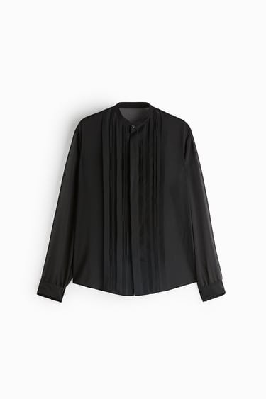 PLEATED SHIRT - LIMITED EDITION