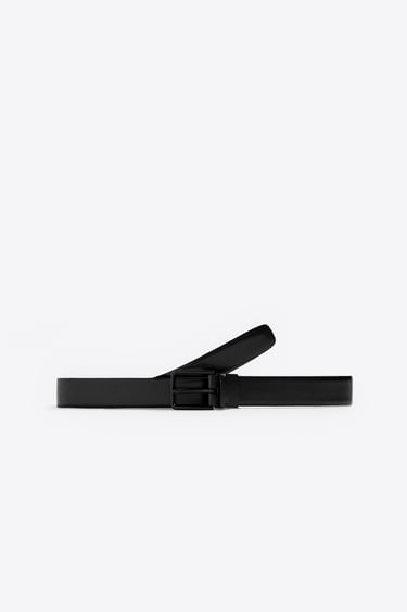 Image 0 of REVERSIBLE LEATHER BELT from Zara