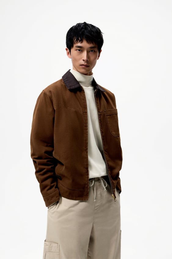 남성 코듀로이 재킷 | Zara 대한민국