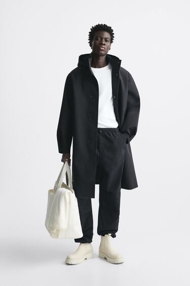 Image 0 of WATER-REPELLENT TECHNICAL PARKA from Zara