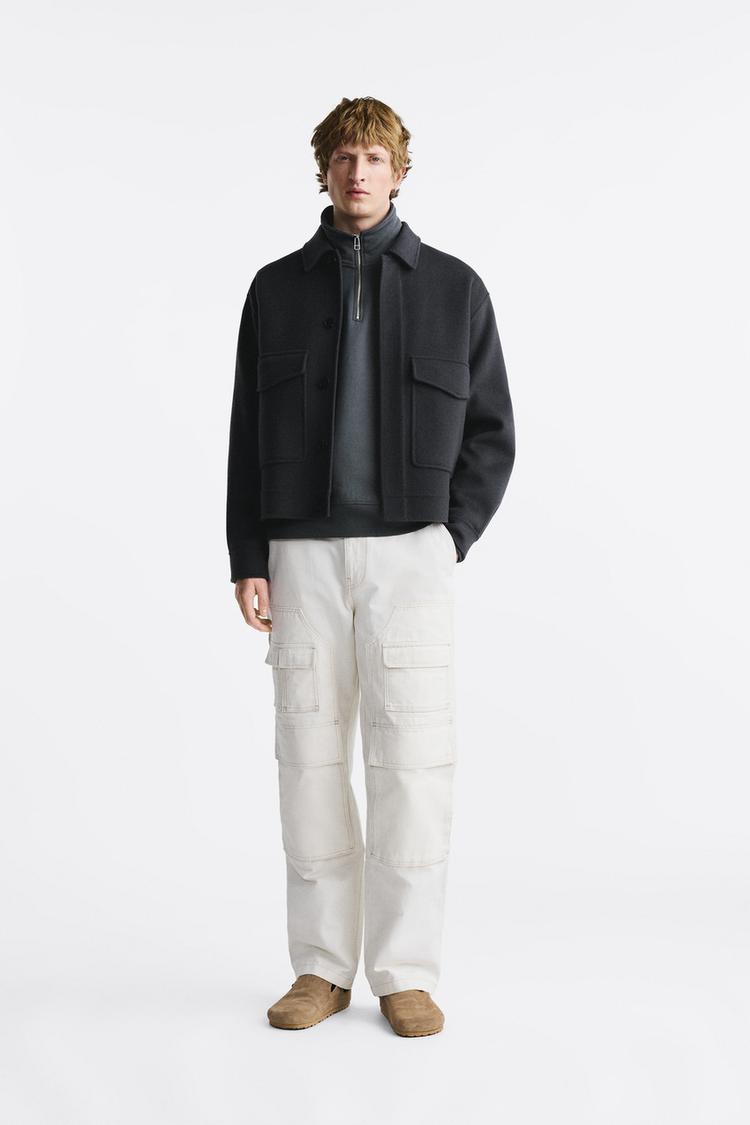 double faced 100 wool jacket
