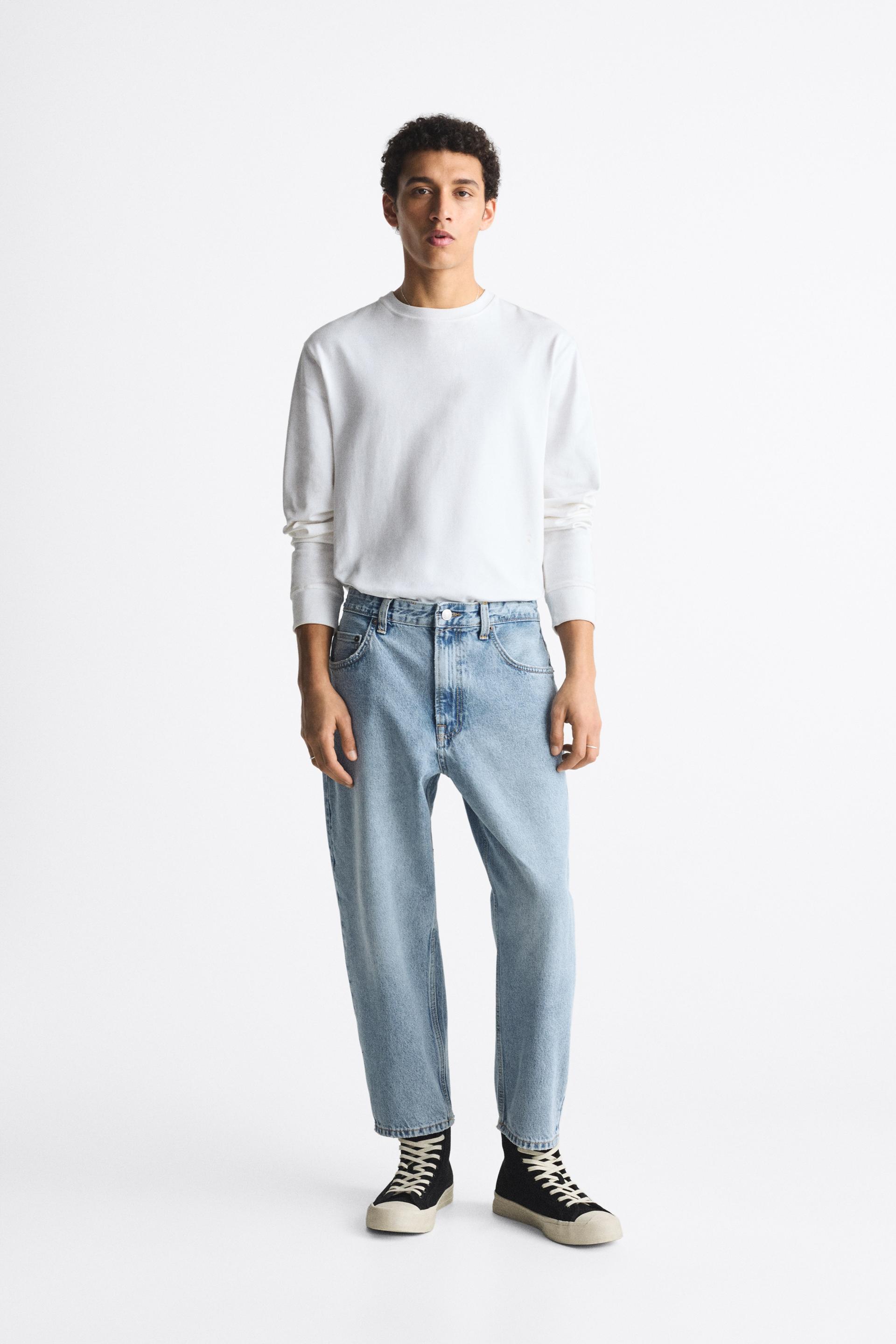 Jeans relaxed zara Clearance